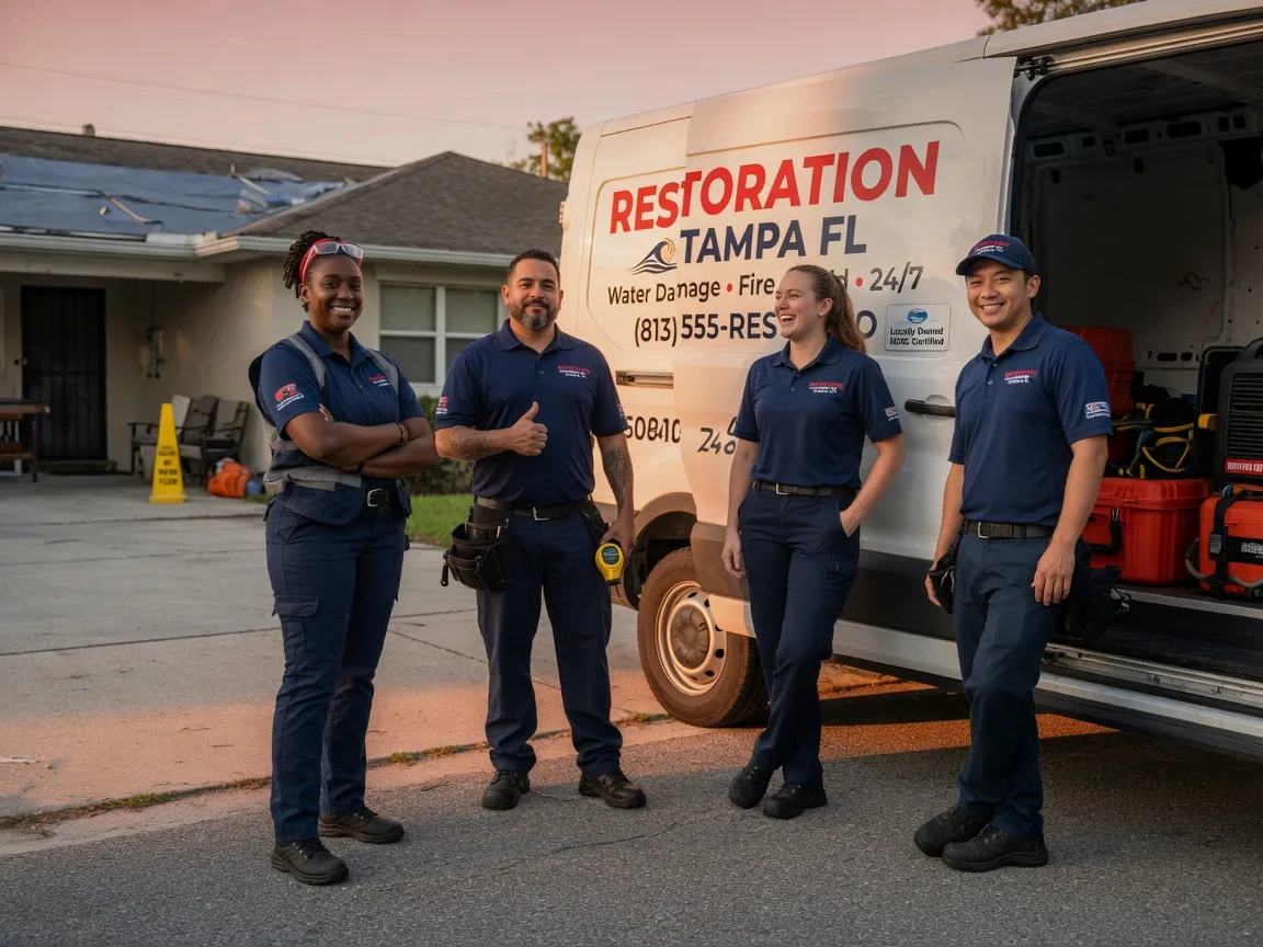 Water Damage Restoration company in Conway, MI